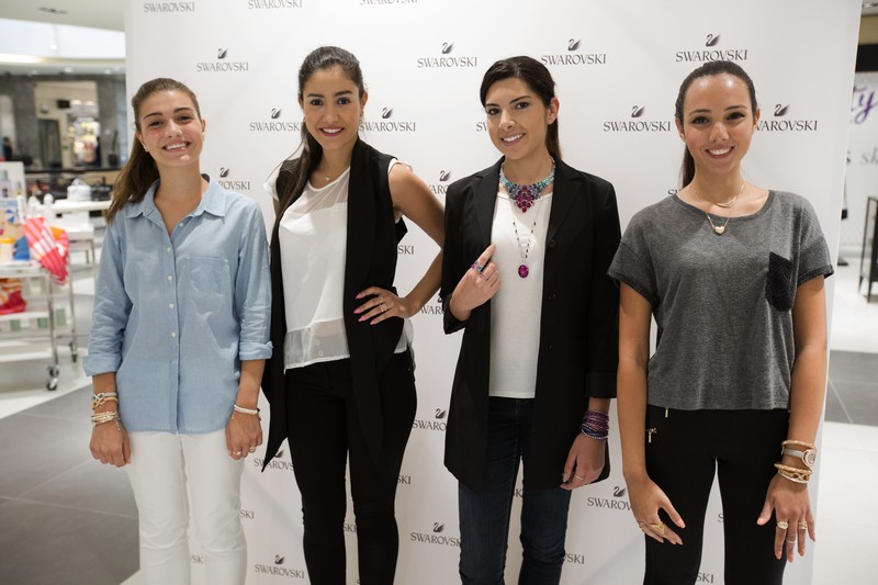 Swarovski celebrates the reopening of its kiosk in ABC Achrafieh